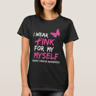 Ich trage Rosa für meinen Nana-Brustkrebs T-Shirt