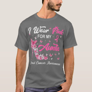 Ich trage Rosa für meinen Tantchen-Brustkrebs mit T-Shirt