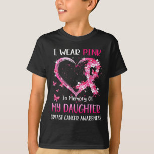 Ich trage Rosa im Gedächtnis an den Brustkrebs mei T-Shirt