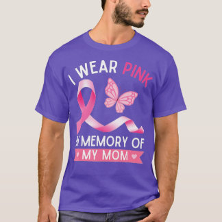 Ich trage Rosa im Gedenken an den Brustkrebs meine T-Shirt