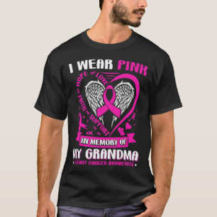 Ich trage Rosa im Gedenken an meinen Oma-Brustkreb T-Shirt