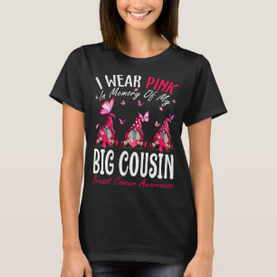 Ich trage Rosa in Erinnerung an meine große Brust T-Shirt