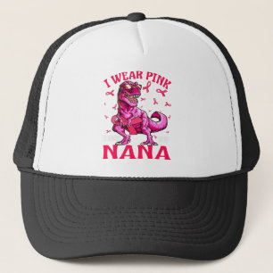 Ich trage Rosa in Erinnerung an meinen Nana-Brustk Truckerkappe
