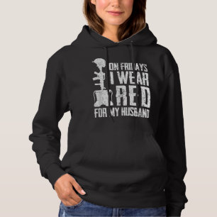 Ich trage Rot für eine Sonderaktion I Miss Sepsis  Hoodie