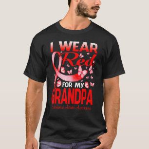 Ich trage Rot für meine Großmutter Substanzmissbra T-Shirt