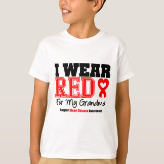 Ich trage Rot für meine Großmutter T-Shirt