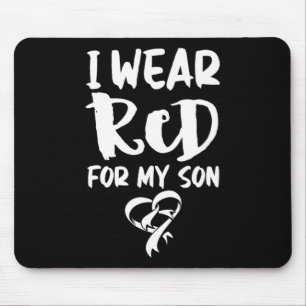 Ich trage Rot für meine Hornhauterkrankung Kd Bewu Mousepad