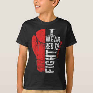 Ich trage Rot, um Herzkrankheiten zu bekämpfen T-Shirt