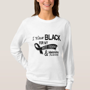 Ich trage Schwarzes für mein Melanomen des besten T-Shirt