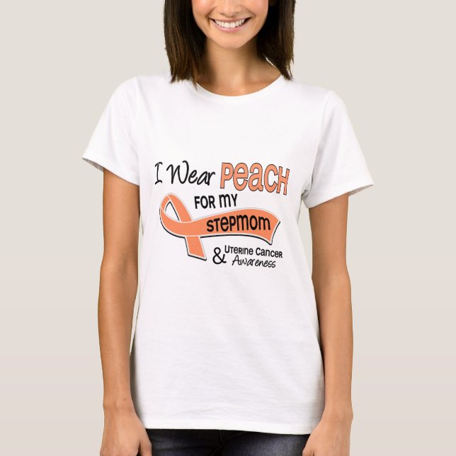 Ich trage Stiefmutter-uterinen Krebs des T-Shirt (Vorderseite)