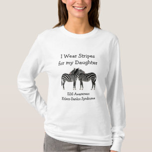 Ich trage Streifen für mein Tochter T-Shirt