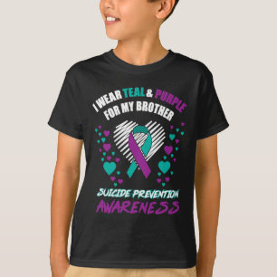 Ich trage Tealandviolett für meinen Bruder, den Se T-Shirt