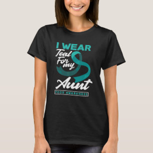 Ich trage Türkis für das PCOS-Bewusstsein meiner T T-Shirt