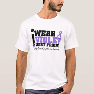 Ich trage Veilchen für mein bester Freund Hodgkin T-Shirt