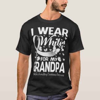 Ich trage Weiß für meine Großmutter T-Shirt