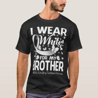 Ich trage Weiß für meinen Bruder, der mehrere Erbs T-Shirt
