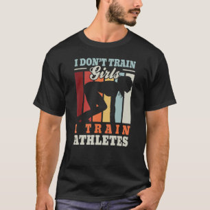 Ich trainiere Athleten u2013 Marathon Trainer Mara T-Shirt