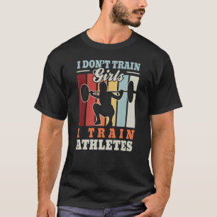 Ich trainiere Athleten u2013 Totlift-Trainer Fitne T-Shirt