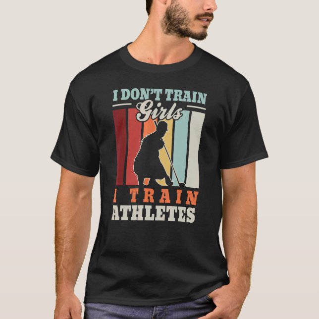 Ich trainiere die Sportler 2013 Golf Trainer Golf  T-Shirt (Vorderseite)