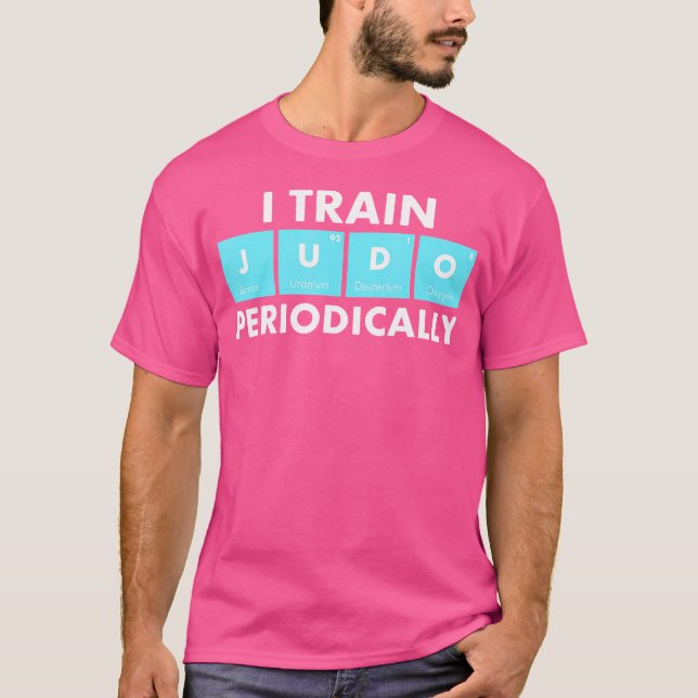Ich trainiere Judo regelmäßig Sensei Judoka Judo T-Shirt (Vorderseite)