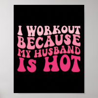Ich trainiere, weil mein Mann heiße Fitness witzig
