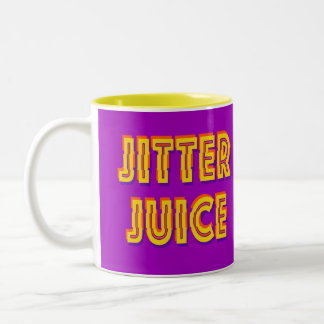 Ich trank nicht zu viel Kaffee. Ich bin fein Zweifarbige Tasse