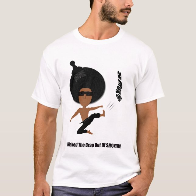 ICH TRAT DEN MISTEN AUS DEM RAUCHEN HERAUS T-Shirt (Vorderseite)