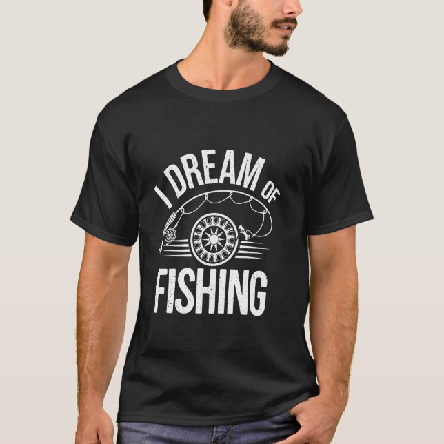 Ich träume vom Fischen T-Shirt (Vorderseite)