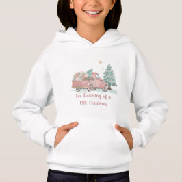 Ich träume von einem PINK Weihnachten Hoodie