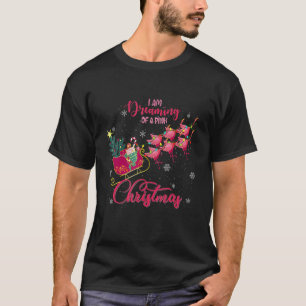 Ich träume von einem pinkfarbenen Flamingo Pulling T-Shirt