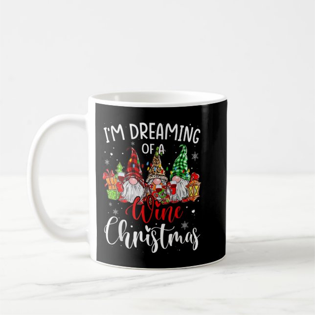 Ich träume von einem Weihnachtsgetränk Kaffeetasse (Links)