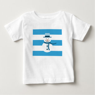 Ich träume von einem weißen Winterschneemann Baby T-shirt