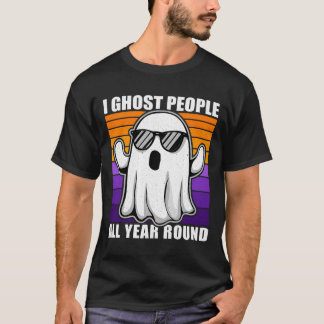 Ich treffe die Leute das ganze Jahr über zu Hallow T-Shirt