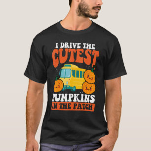 Ich treibe die Niedlichen Kürbis in den Patch Beän T-Shirt