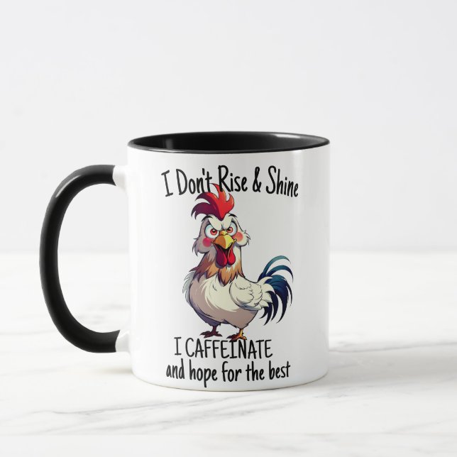 Ich trete nicht auf und glänze, ich koffeinate & h tasse (Links)