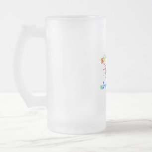 Ich trinke kein Bier. Ich trinke einen Weizensmoot Mattglas Bierglas