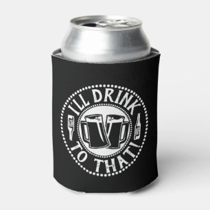 Ich trinke zu diesem - komischen Bier-Party-Spaß Dosenkühler
