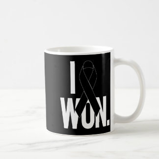 Ich trug schwarzes Band Melanom-Bewusstsein Kaffeetasse