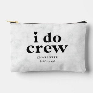 Ich tu Crew Hochzeitsfeier Brautjungfer Geschenk Zubehörtasche