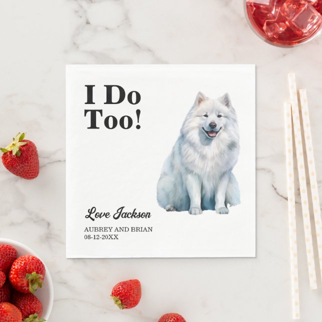 Ich tue auch! Ehertier Serviette (Beispiel)