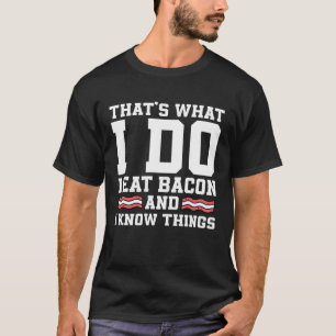 Ich tue Bacon T-Shirt