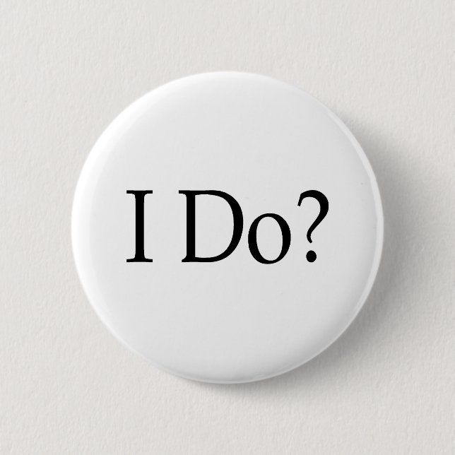 Ich tue? button (Vorderseite)