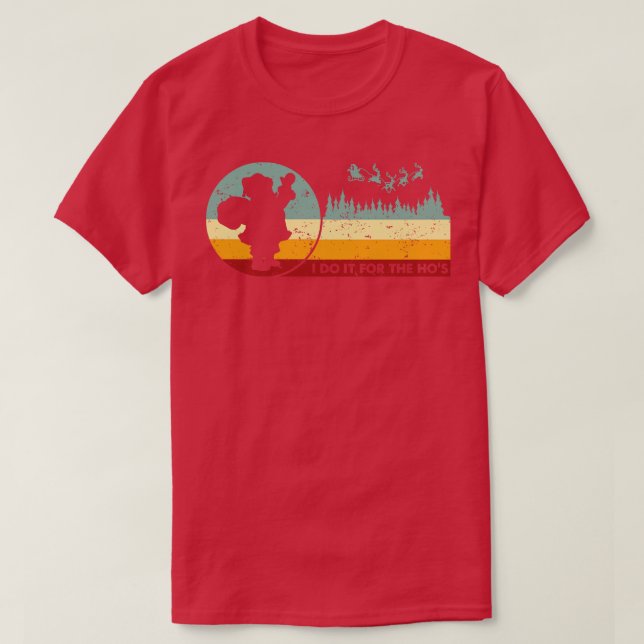 Ich tue es für den Hos Retro Stil T-Shirt (Design vorne)