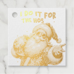 Ich tue es für die Ho's, Retro Santa Geschenkanhänger