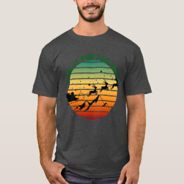 Ich tue es für die Ho's, Retro Vintagen Weihnachts T-Shirt