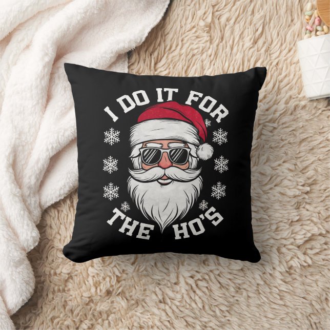 Ich tue es für die Weihnachtsfeier Kissen (Decke)