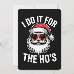 Ich tue es für die Weihnachtsfeiertage Vintag Feiertagskarte
