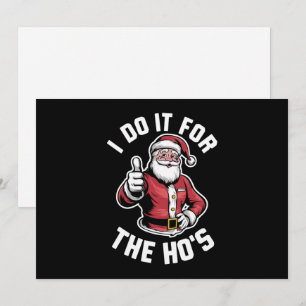 Ich tue es für Weihnachten in Hos Santa Claus