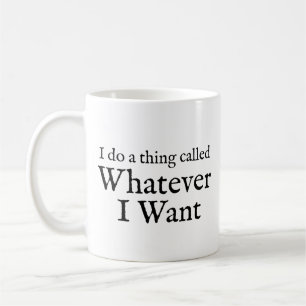 Ich tue etwas, das ich Kaffee-Tasse wollte Kaffeetasse