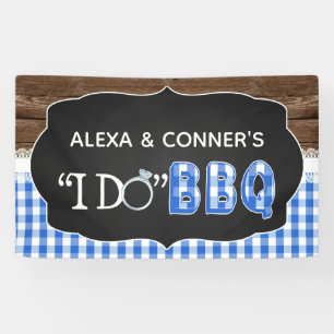 Ich tue GRILLEN Fahne - Blau Banner